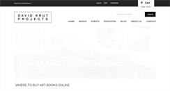 Desktop Screenshot of davidkrutbookstores.com